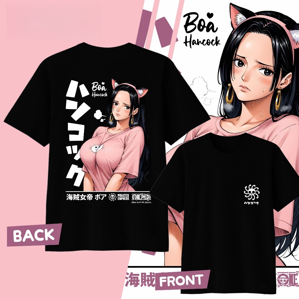 Summer Clothing Shops - Anime One Piece Boa Hancock Printed