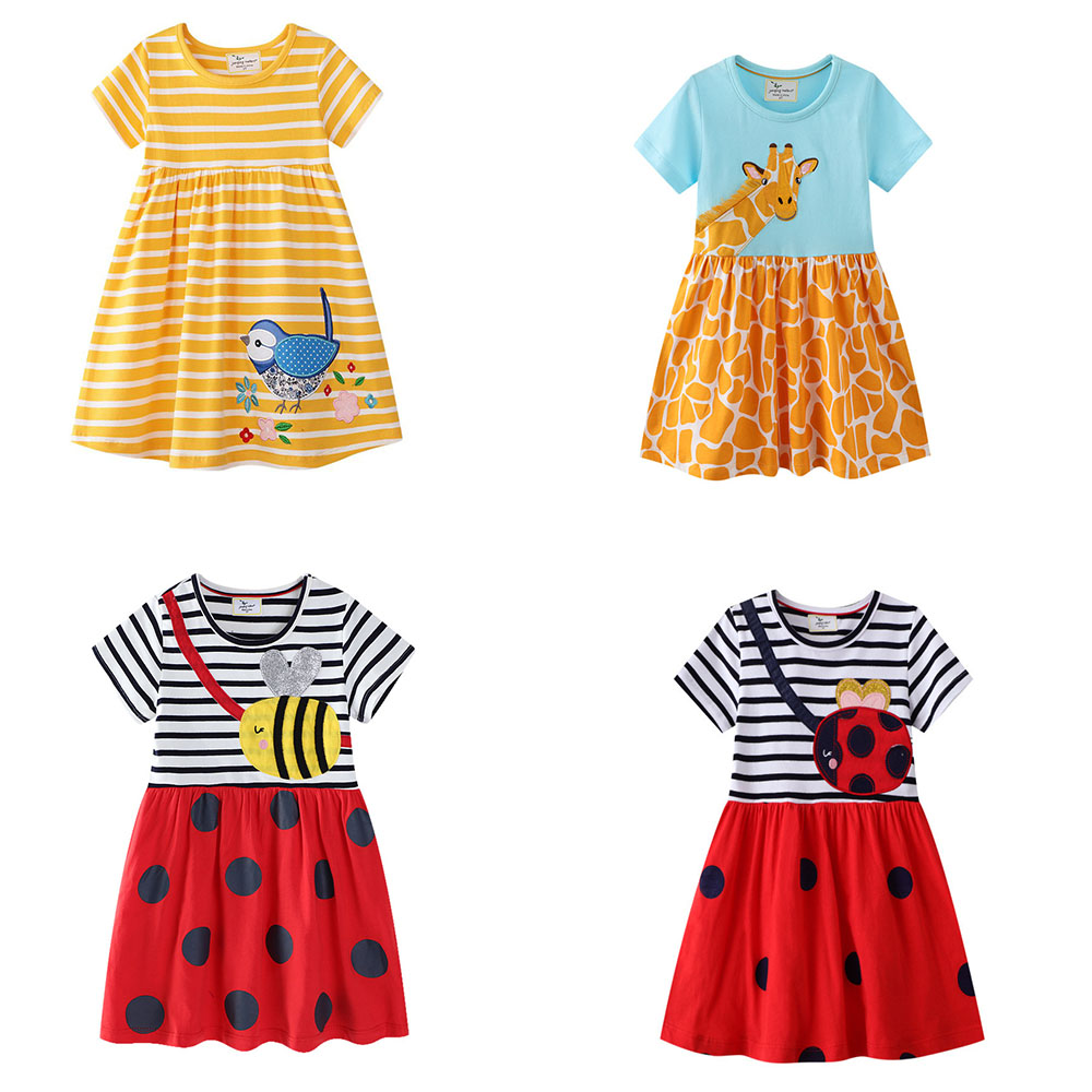 Summer Dresses Yours Clothing - Jumping Meters Princess Girls Summer Dress