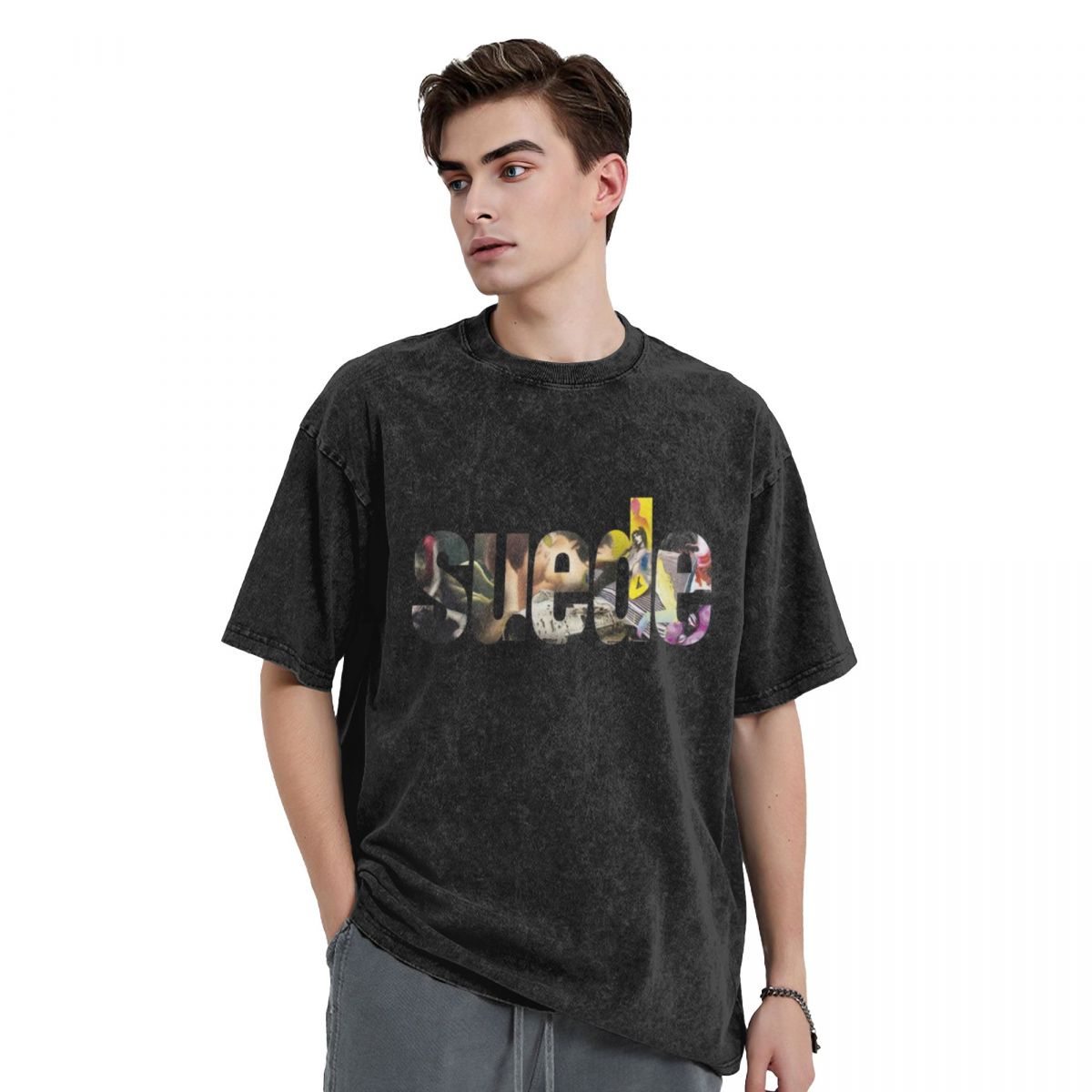 The London Suede Band T-Shirt  - Summer Clothing London ulasan dan harga