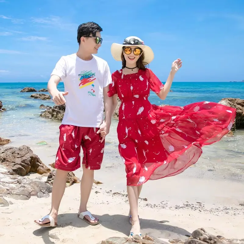 Holiday Vacation Look Family M - Summer Dresses Yours Clothing ulasan dan harga