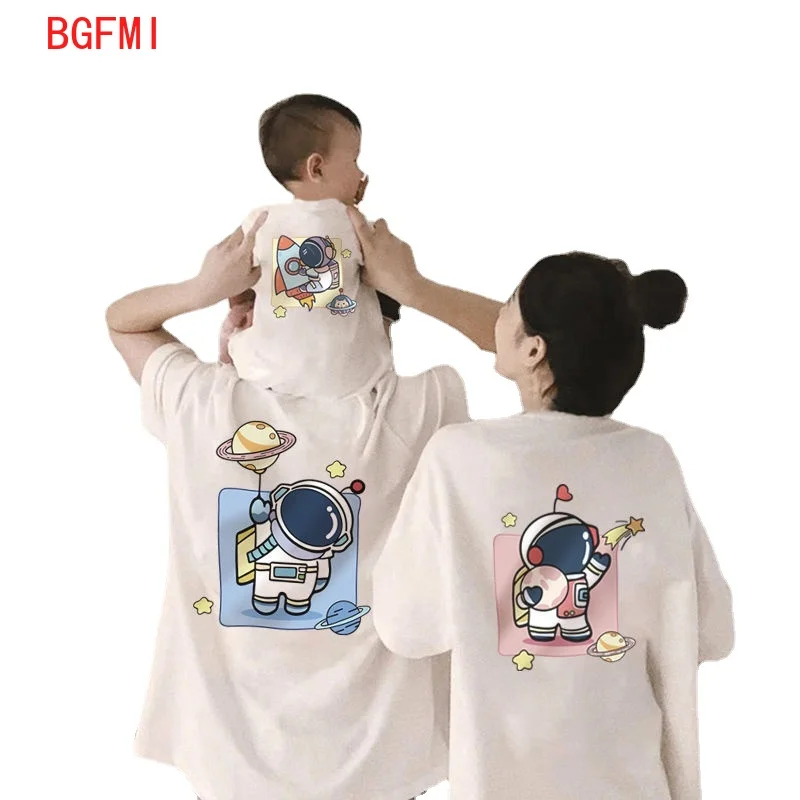 2-12y Summer Parent-child T-sh - Summer Clothing Looks ulasan dan harga