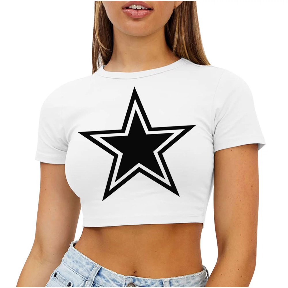 2000s Y2k Crop Tops crop top s - Summer Clothing Teens ulasan dan harga