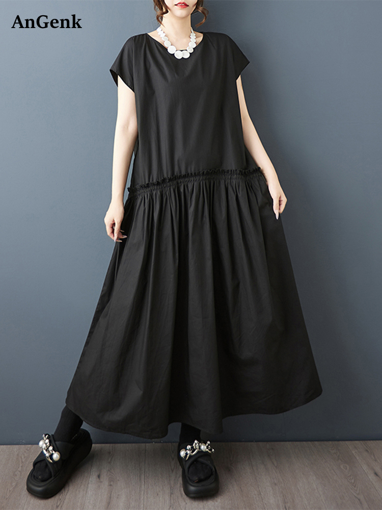 2026 Summer New Black Vintage  - Summer Clothing Drawing ulasan dan harga