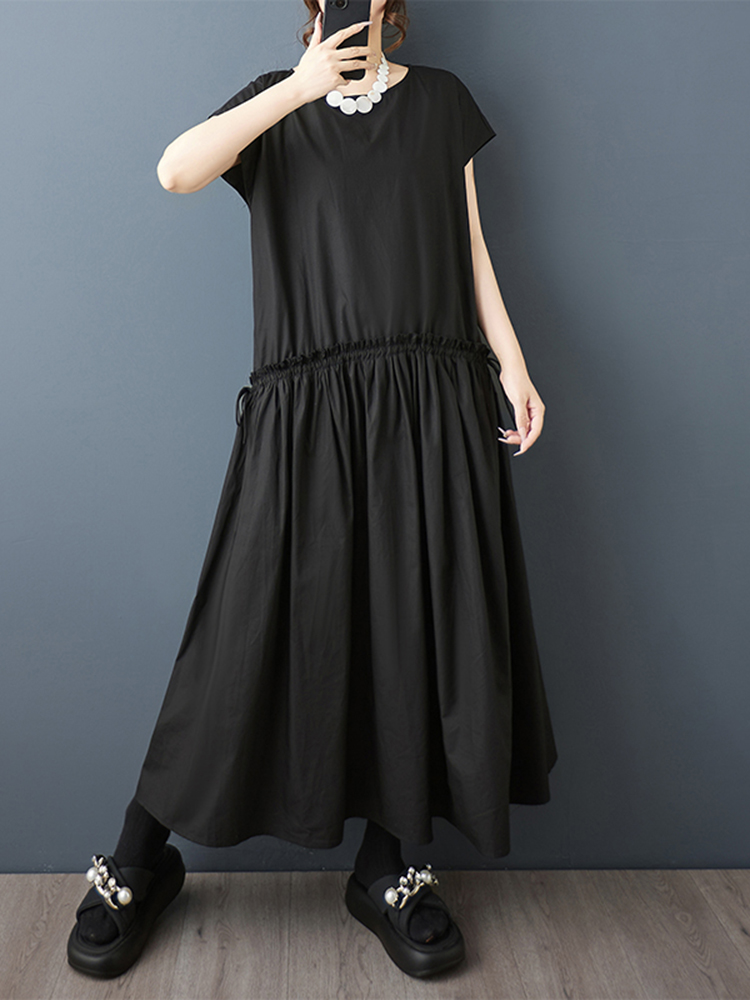 2026 Summer New Black Vintage  - Summer Clothing Drawing ulasan dan harga