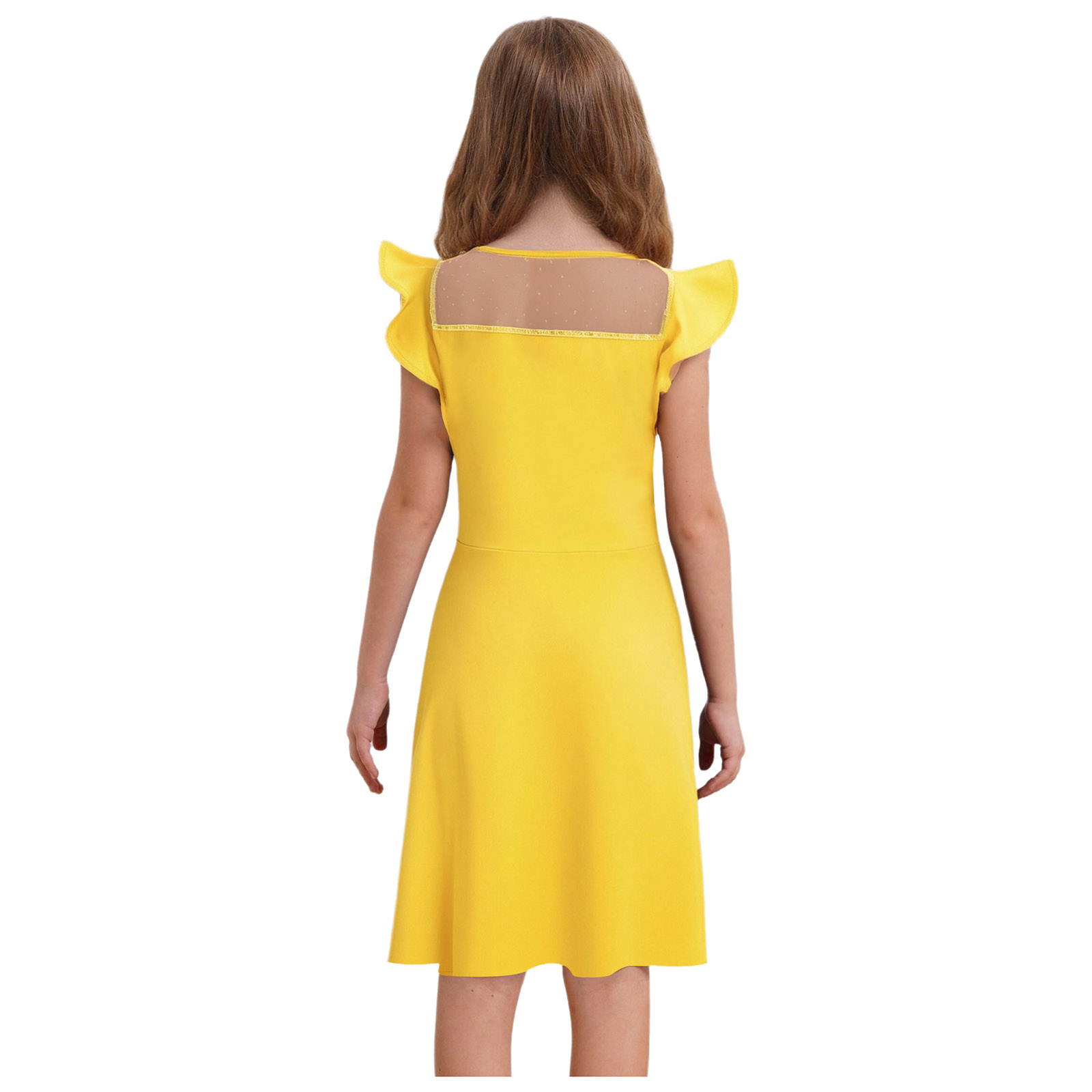Teen Girls Summer Dress Ruffle - Summer Clothing Teens ulasan dan harga