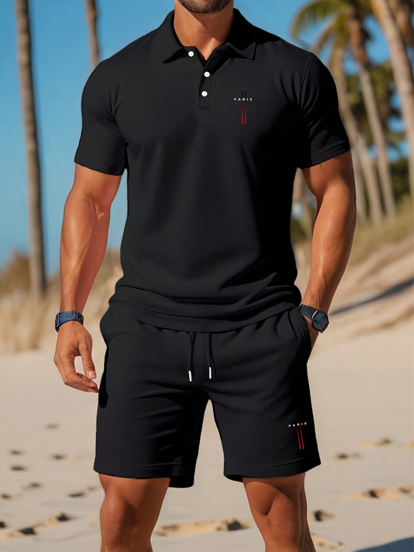 2026 Summer Men's Polo Shirt S - Summer Clothing Shops ulasan dan harga
