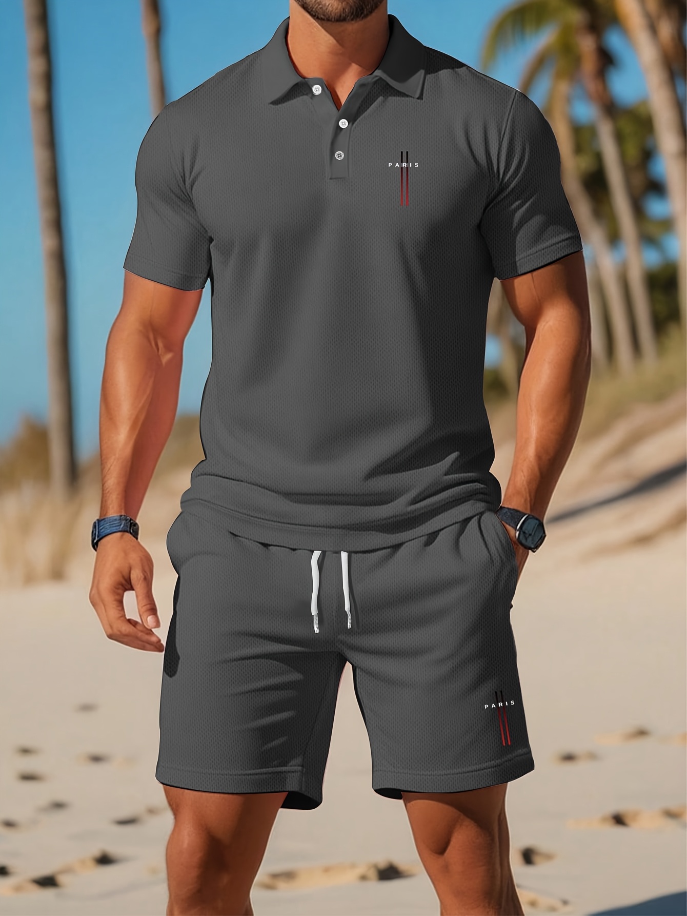 2026 Summer Men's Polo Shirt S - Summer Clothing Shops ulasan dan harga