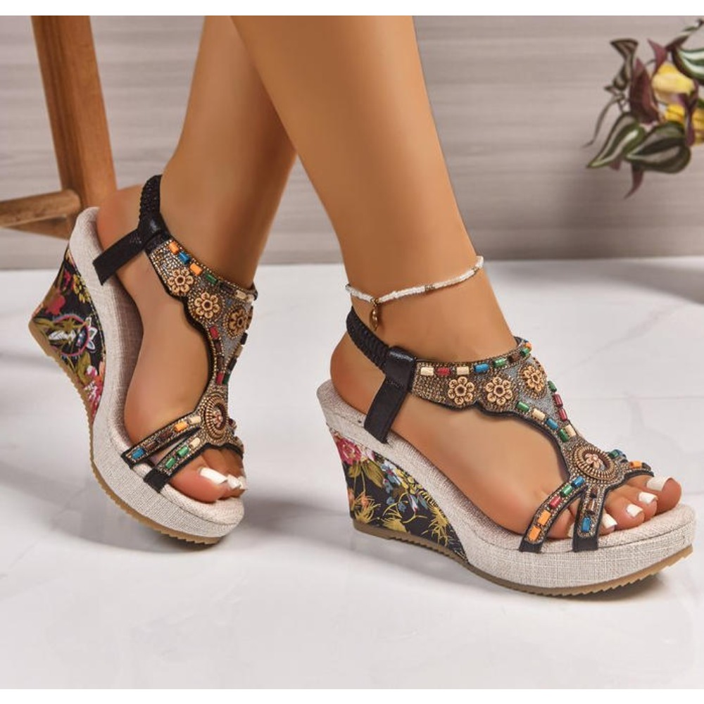 Woman Leather Summer Fashion W - Summer Clothing Elegant ulasan dan harga