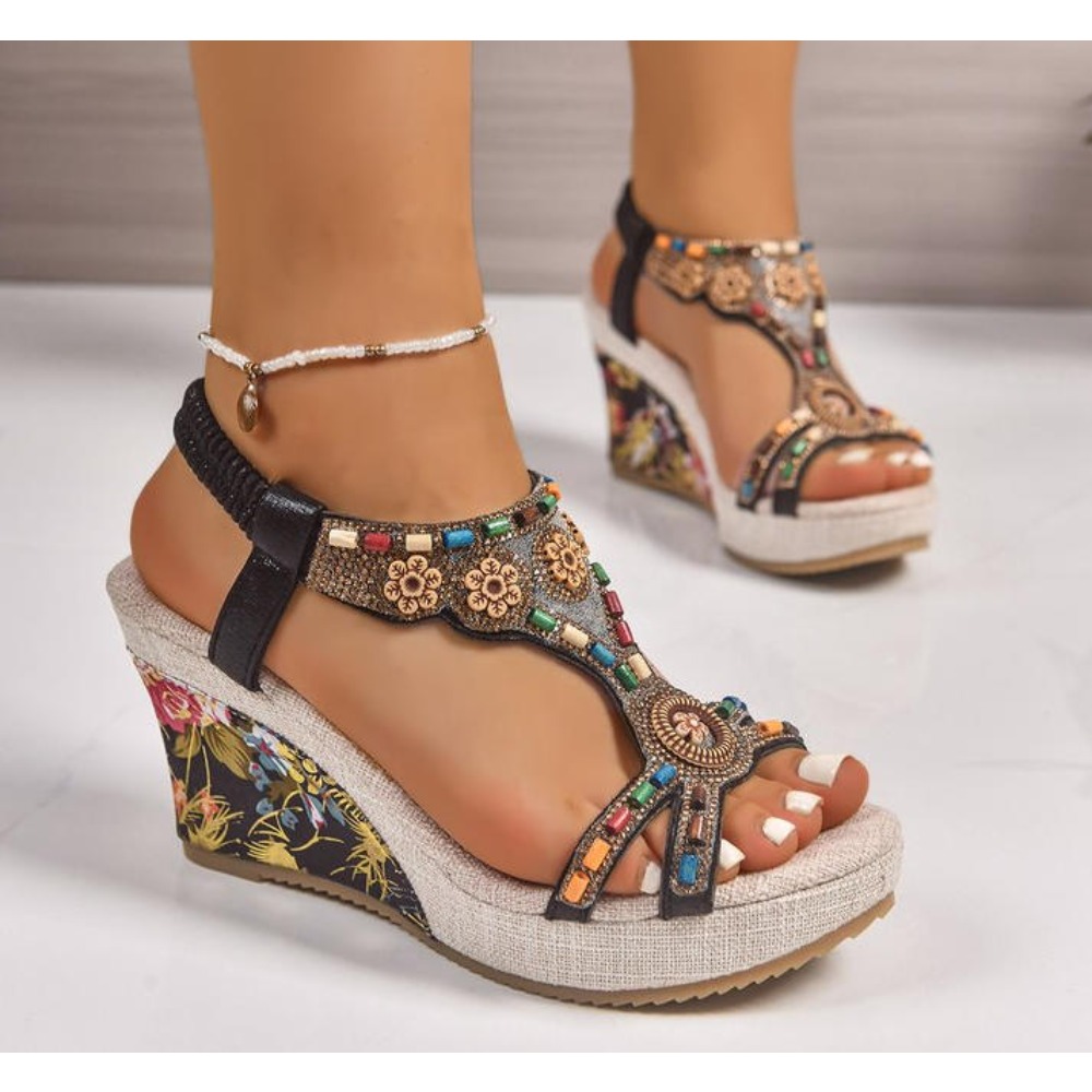 Woman Leather Summer Fashion W - Summer Clothing Elegant ulasan dan harga