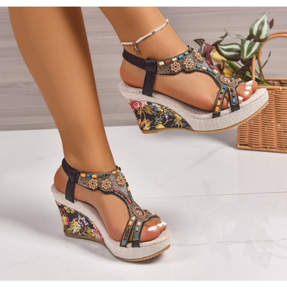Woman Leather Summer Fashion W - Summer Clothing Elegant ulasan dan harga
