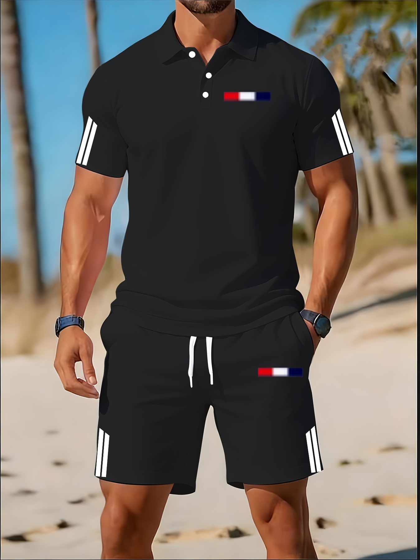 2026 Summer Men's Polo Shirt S - Summer Clothing Shops ulasan dan harga