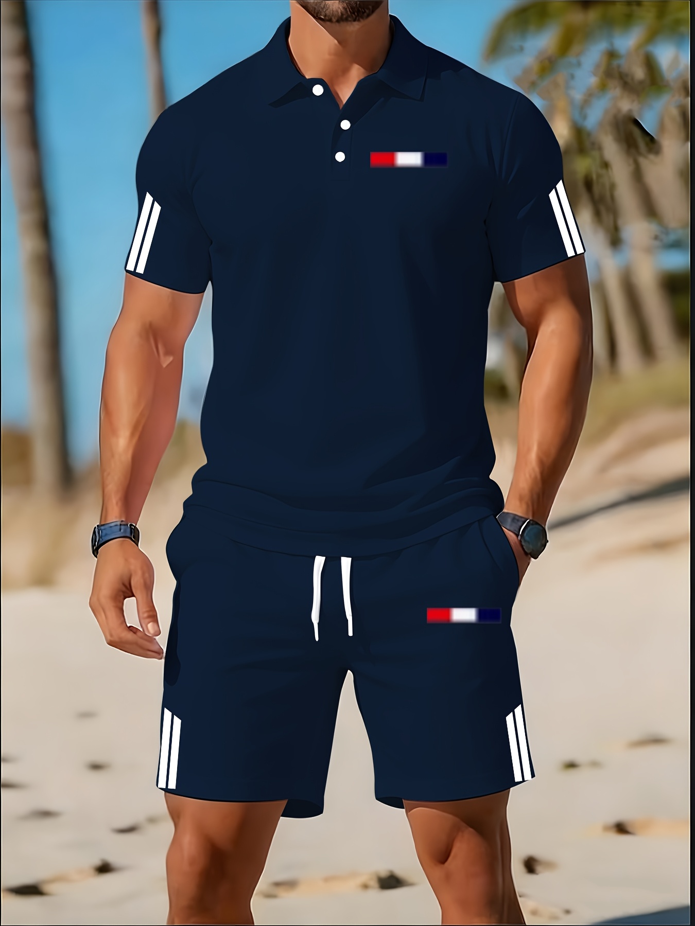 2026 Summer Men's Polo Shirt S - Summer Clothing Shops ulasan dan harga