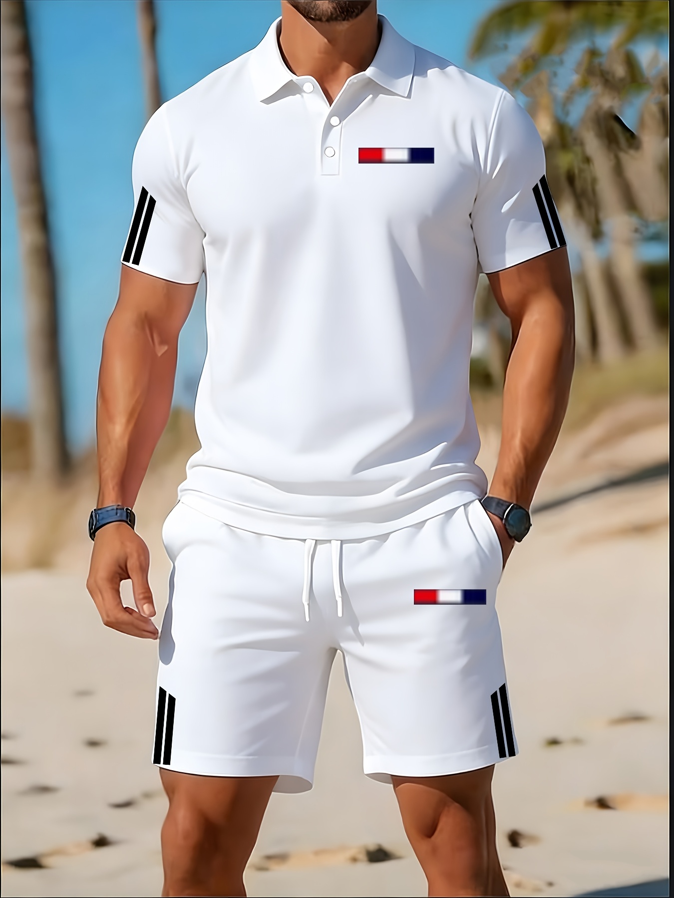 2026 Summer Men's Polo Shirt S - Summer Clothing Shops ulasan dan harga