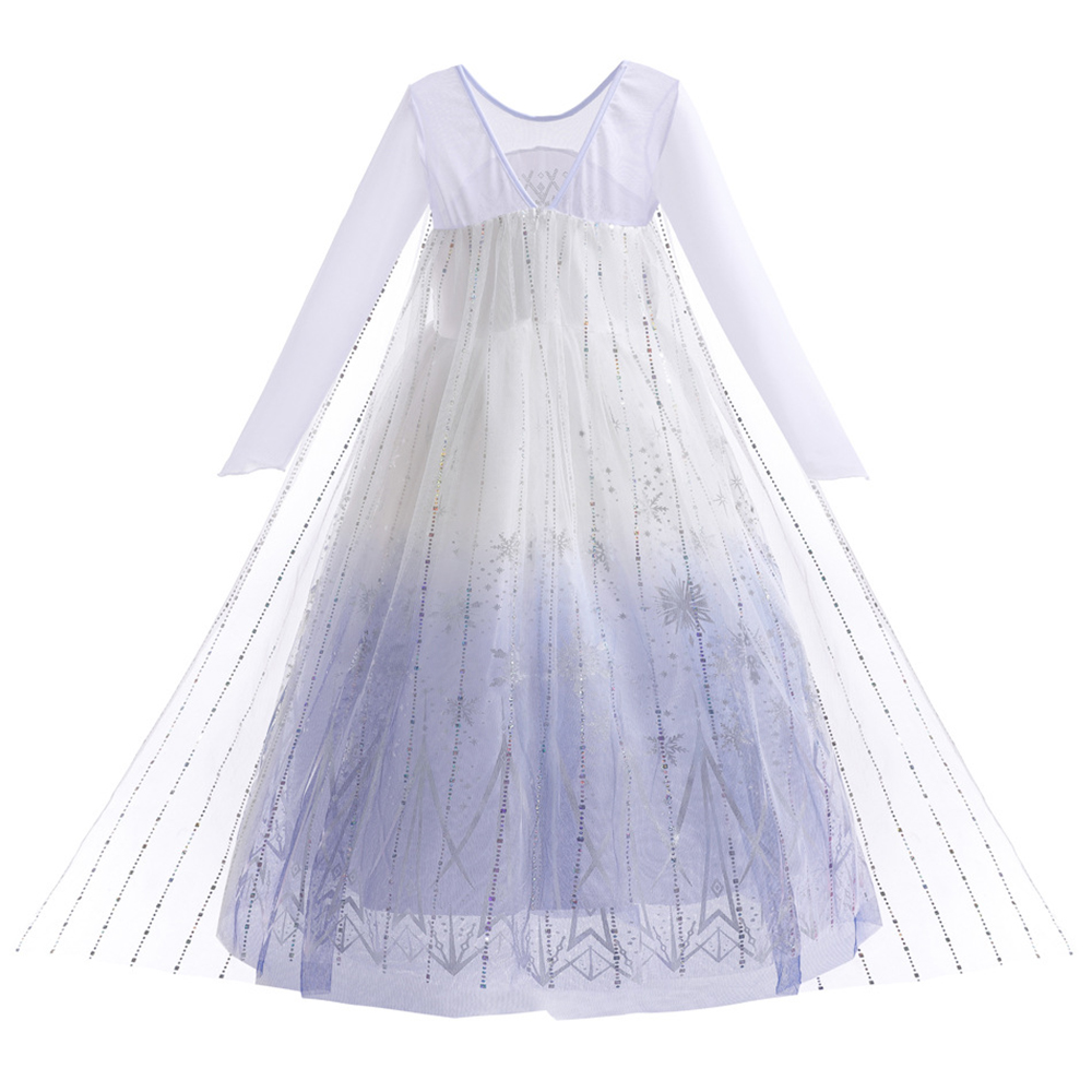 White Elsa Dresses Girls Birth - Summer Dresses Yours Clothing ulasan dan harga