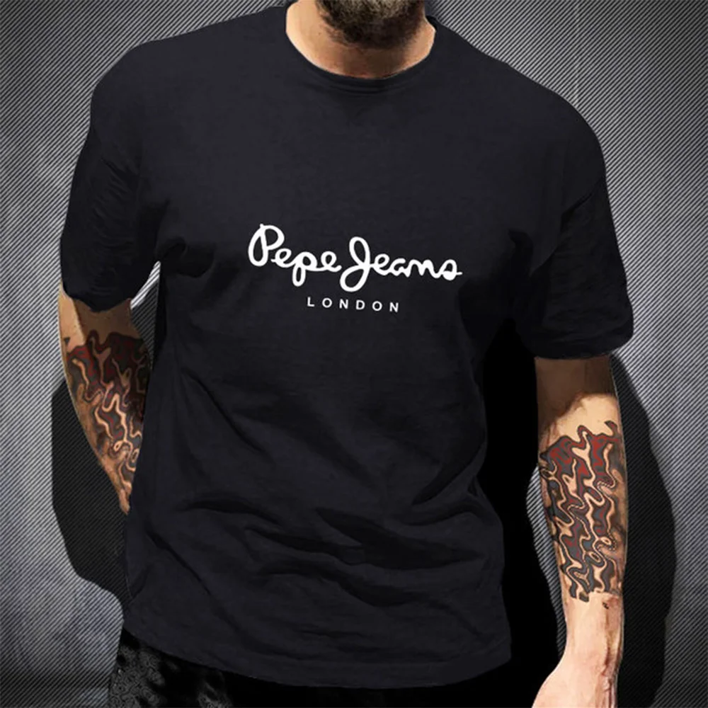 Men's Pepe Jeans London T-shir - Summer Clothing London ulasan dan harga
