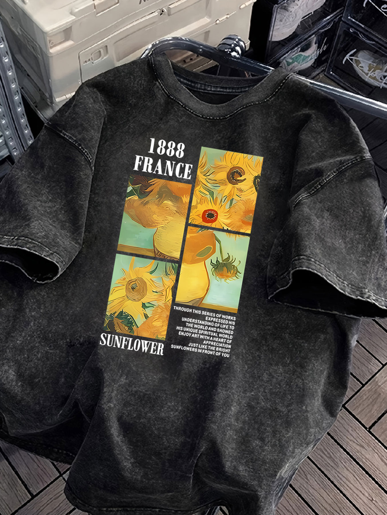 Washed Vintage t-shirts for Wo - Summer Clothing Drawing ulasan dan harga