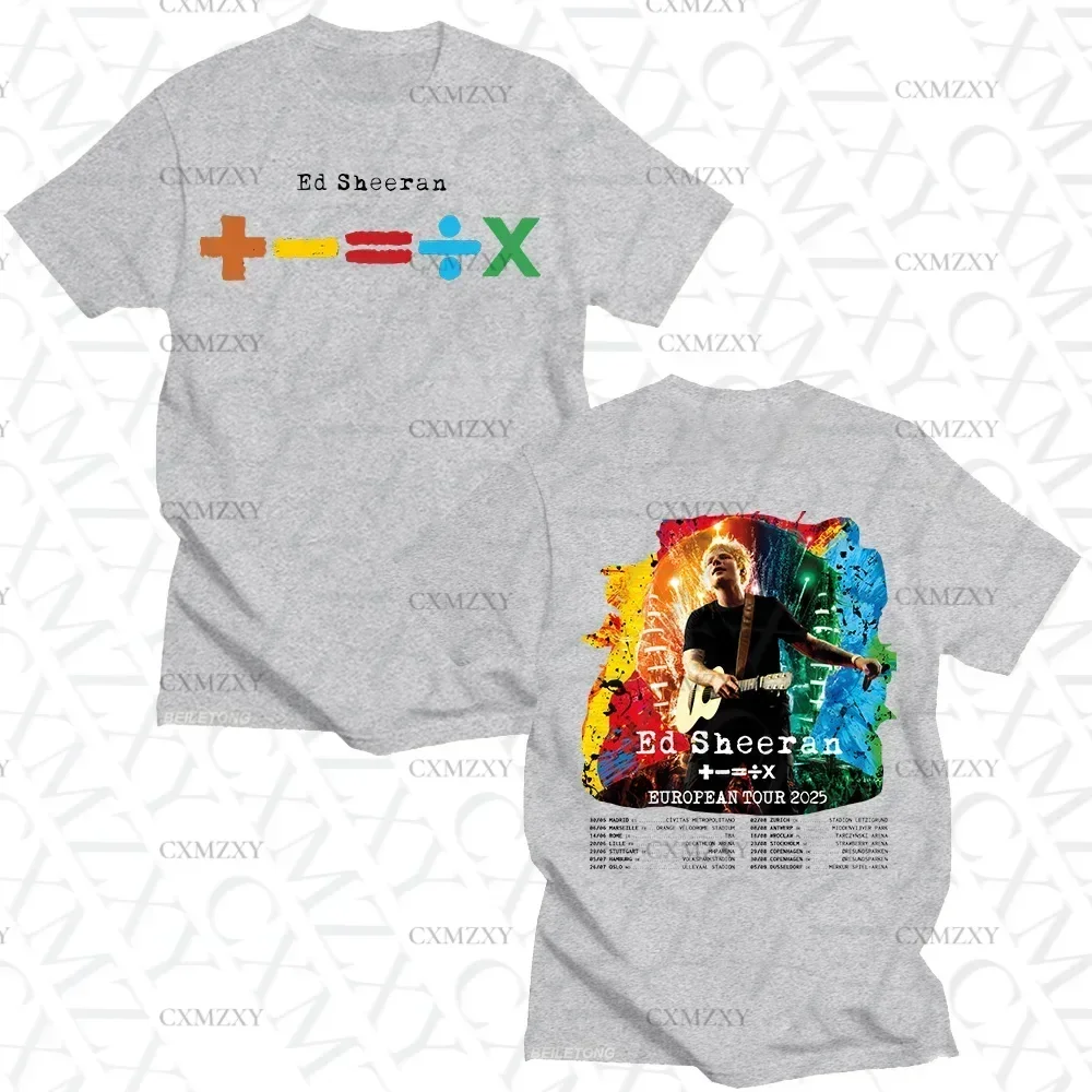 Ed Sheeran European Tour  T-sh - Summer Clothing Gif ulasan dan harga