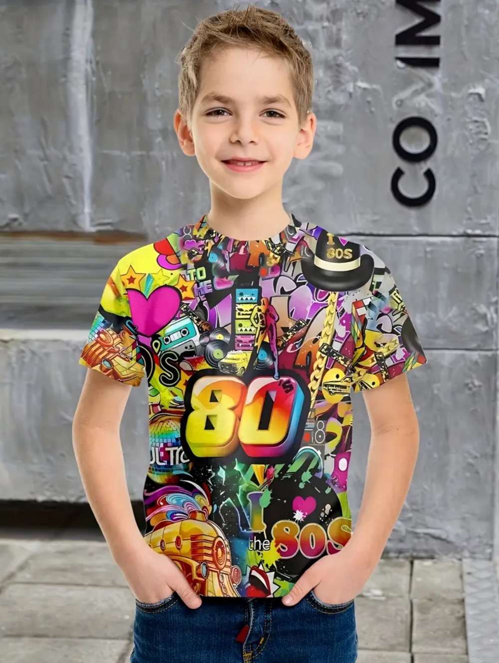 Children's Clothing T-Shirt Gr - Summer Clothing Drawing ulasan dan harga