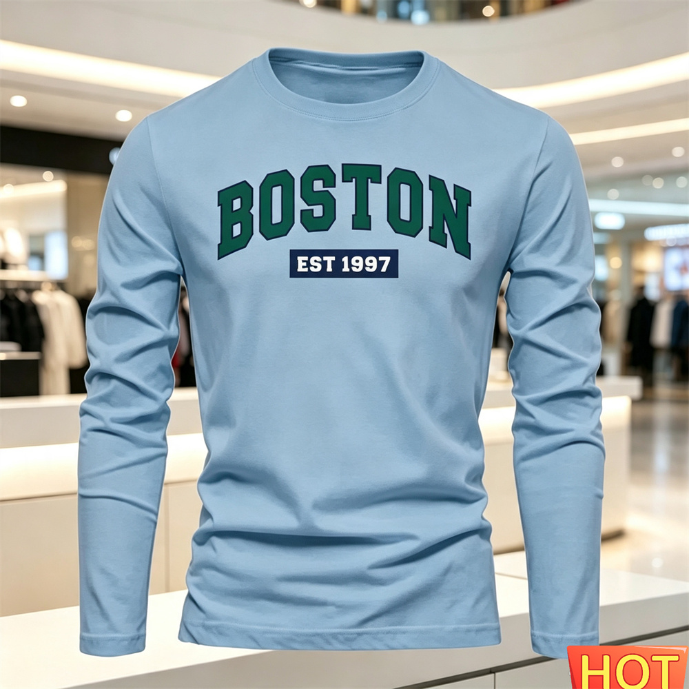 Autumn Summer Men's long sleev - Summer Clothing Trend ulasan dan harga