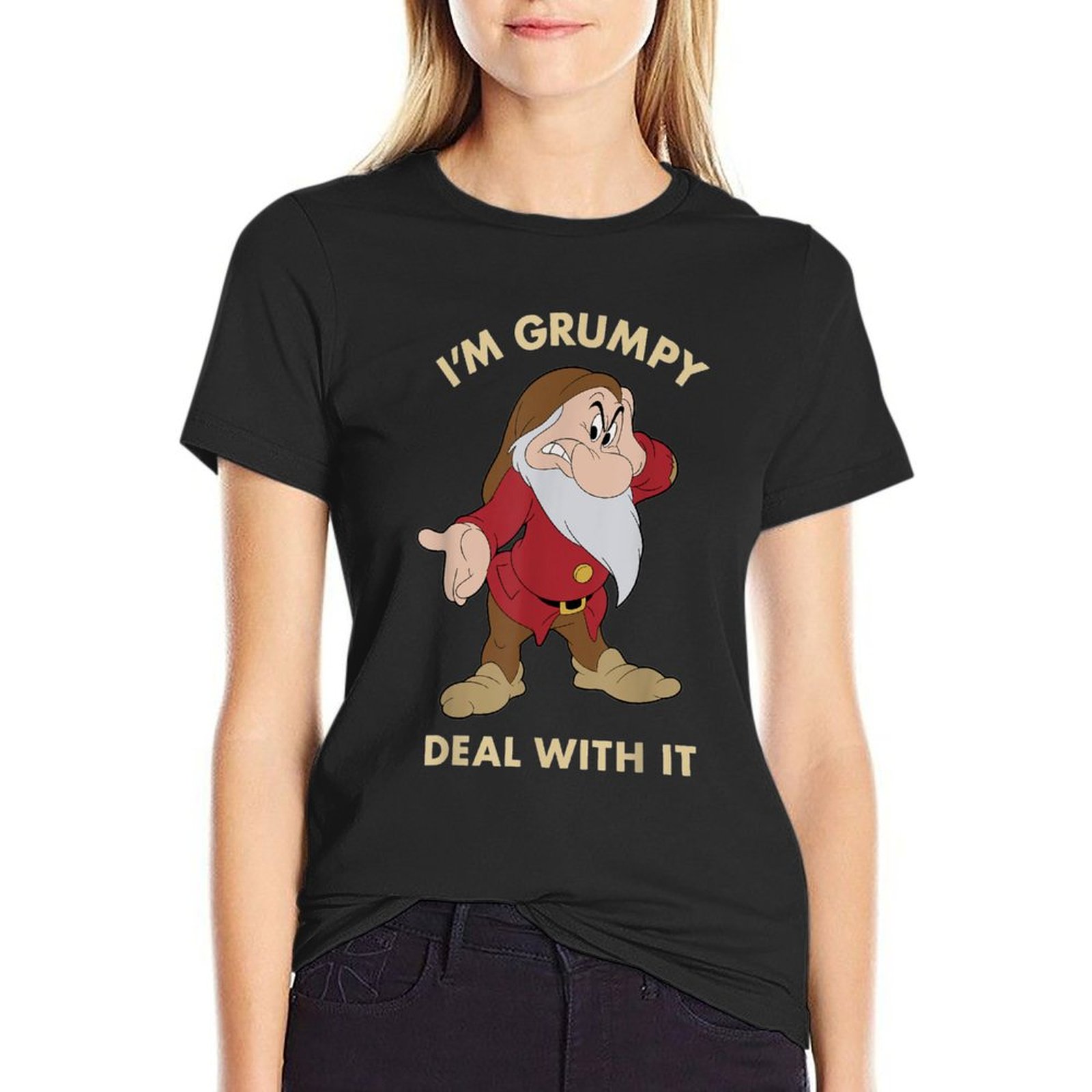I'm Grumpy Deal With It T-Shir - Summer Clothing Deals ulasan dan harga