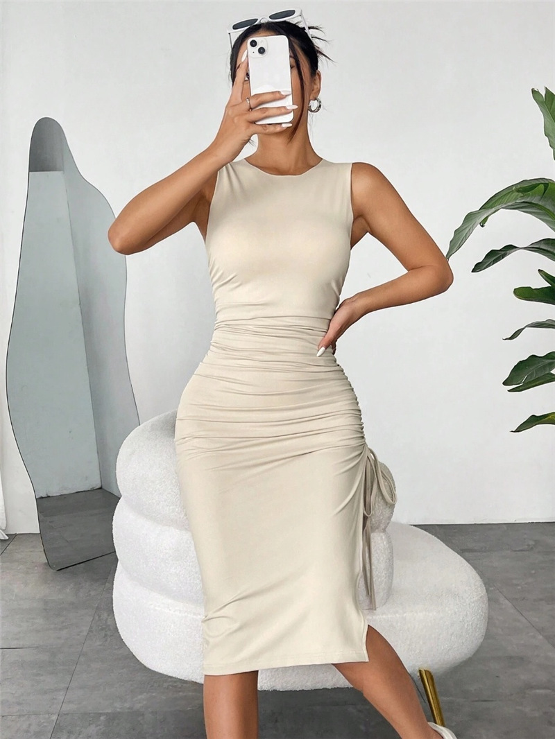 BKLD New Sleeveless Dress Part - Summer Clothing Drawing ulasan dan harga