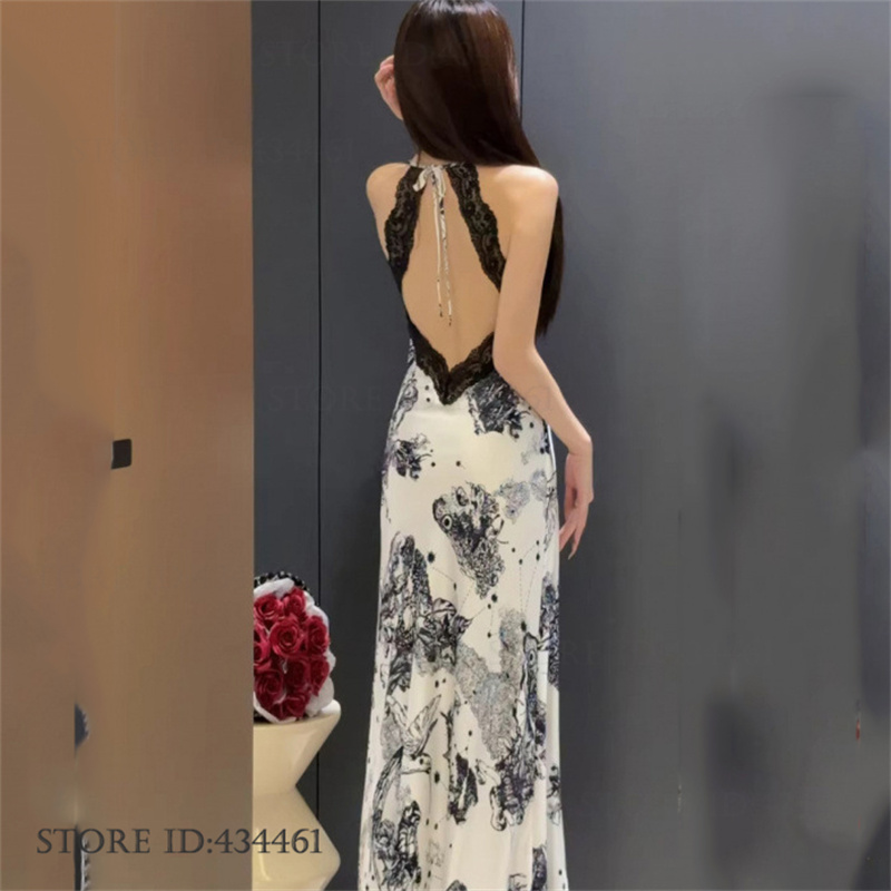 Elegant Print Flower Womens Lo - Summer Nights Clothing ulasan dan harga