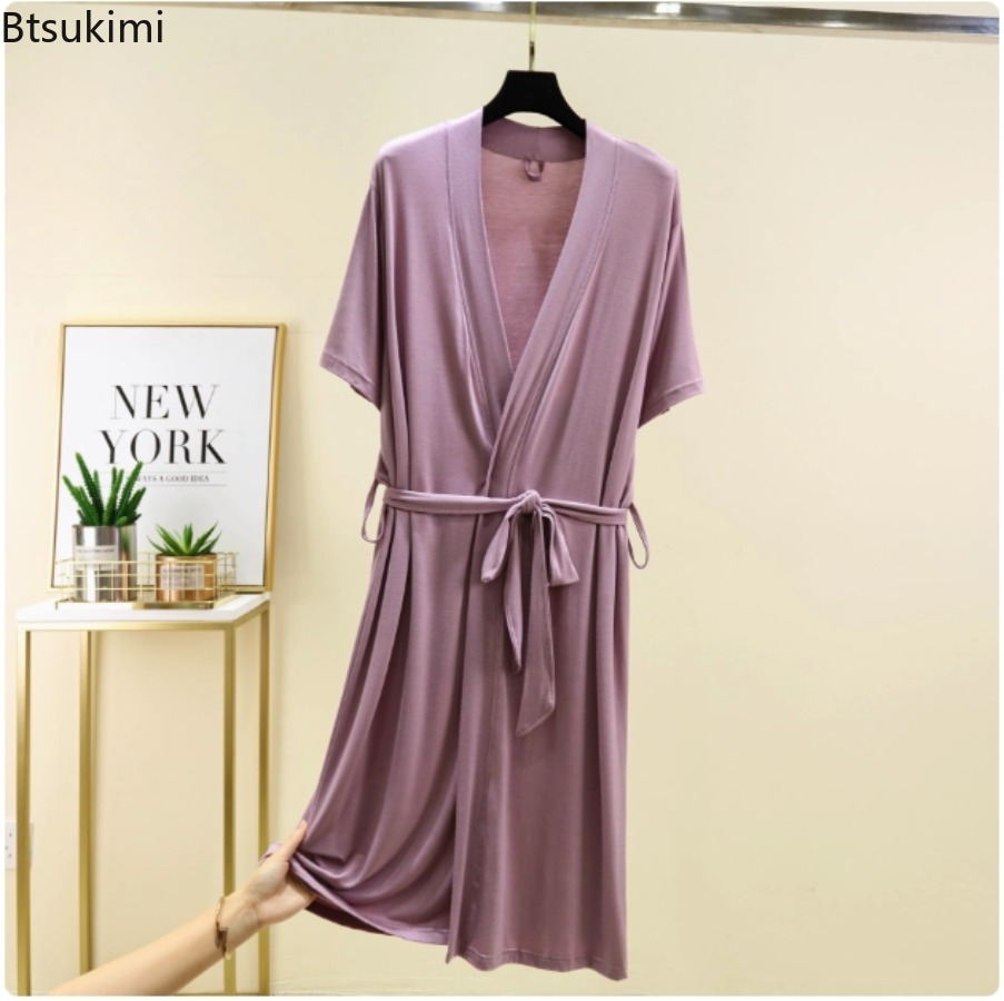 Soft Modal Robes for Women Sum - Summer Nights Clothing ulasan dan harga
