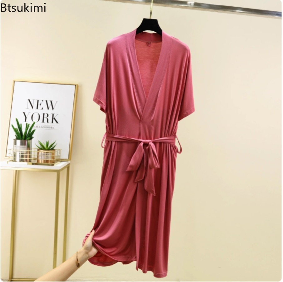 Soft Modal Robes for Women Sum - Summer Nights Clothing ulasan dan harga