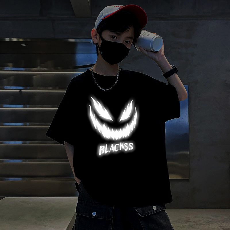 Youth Reflective Wings T Shirt - Summer Clothing Teens ulasan dan harga