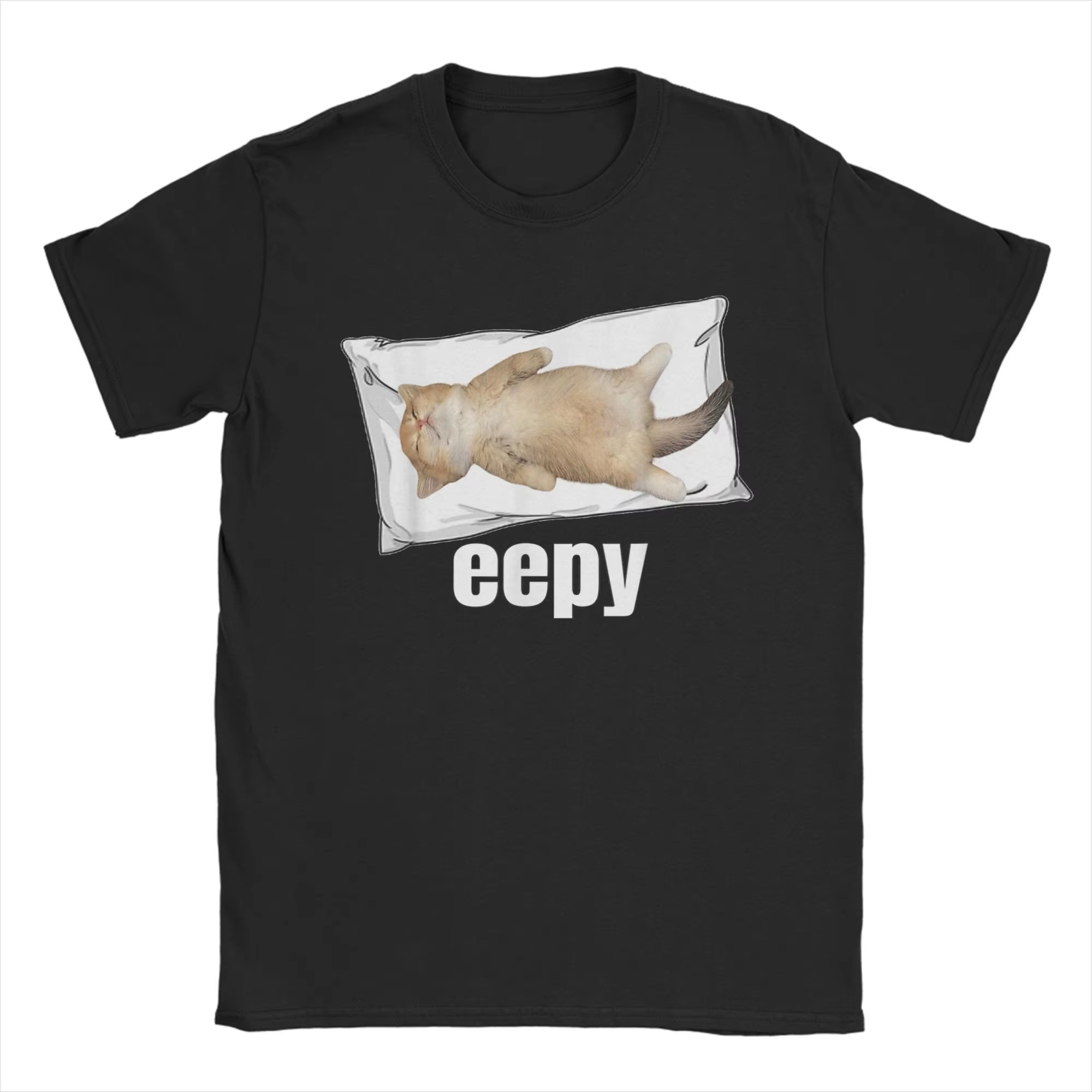2026 Hot New  Men T-Shirt Eepy - Summer Clothing Gif ulasan dan harga