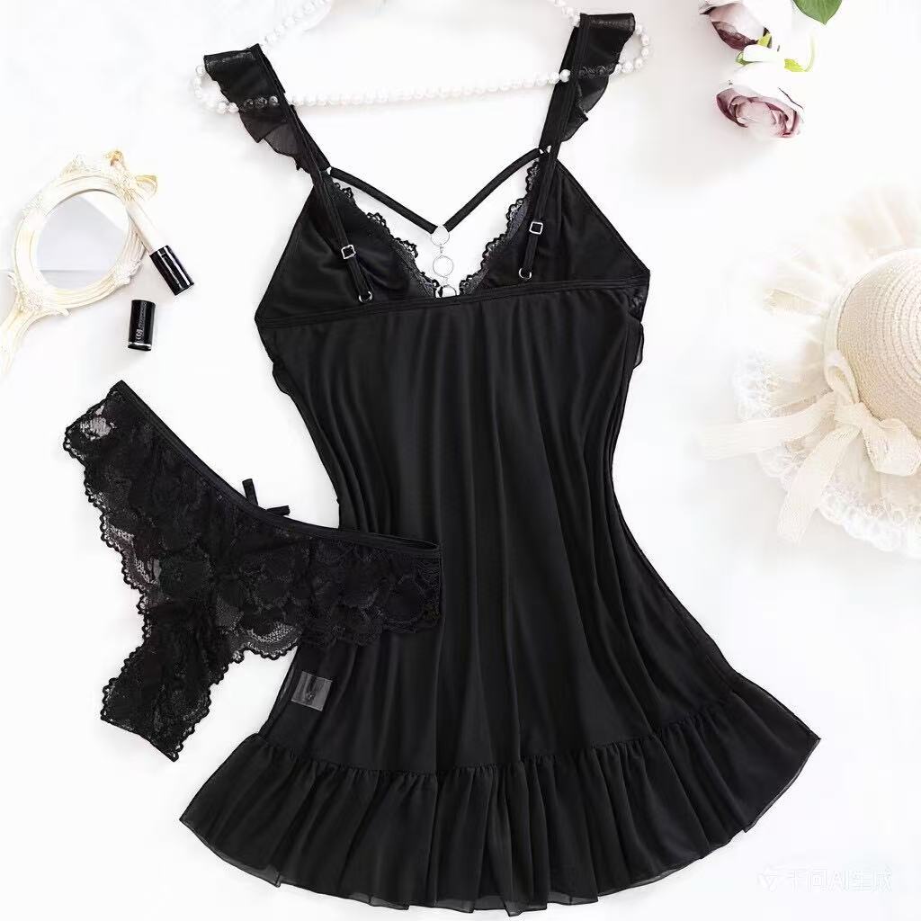 2026 New Red Sexy Lingerie Set - Summer Nights Clothing ulasan dan harga