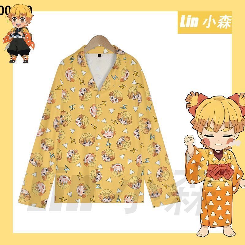 Summer Cute Demon Slayer Zenit - Summer Clothing Teens ulasan dan harga