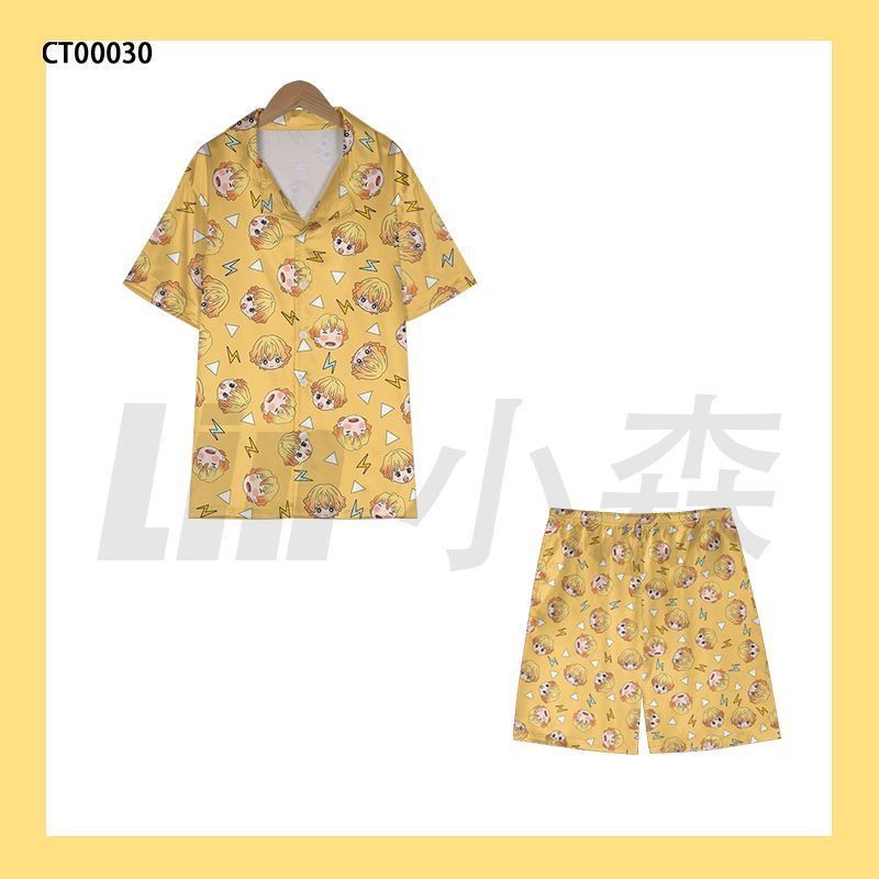 Summer Cute Demon Slayer Zenit - Summer Clothing Teens ulasan dan harga
