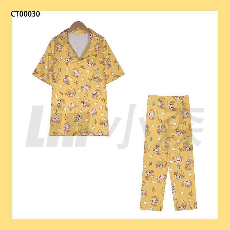 Summer Cute Demon Slayer Zenit - Summer Clothing Teens ulasan dan harga