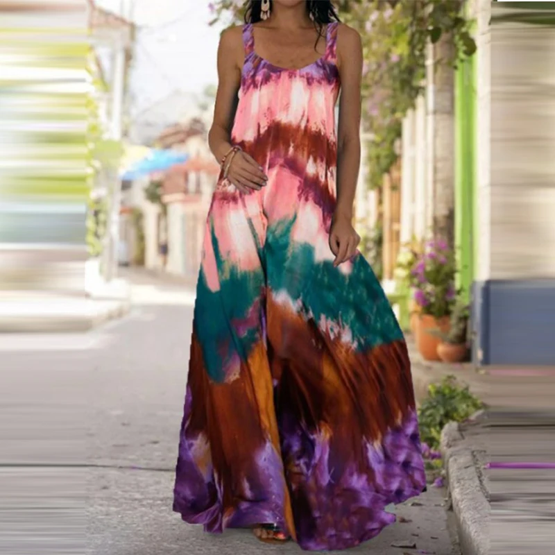 Women's Fashionable Flame Prin - Summer Clothing Elegant ulasan dan harga