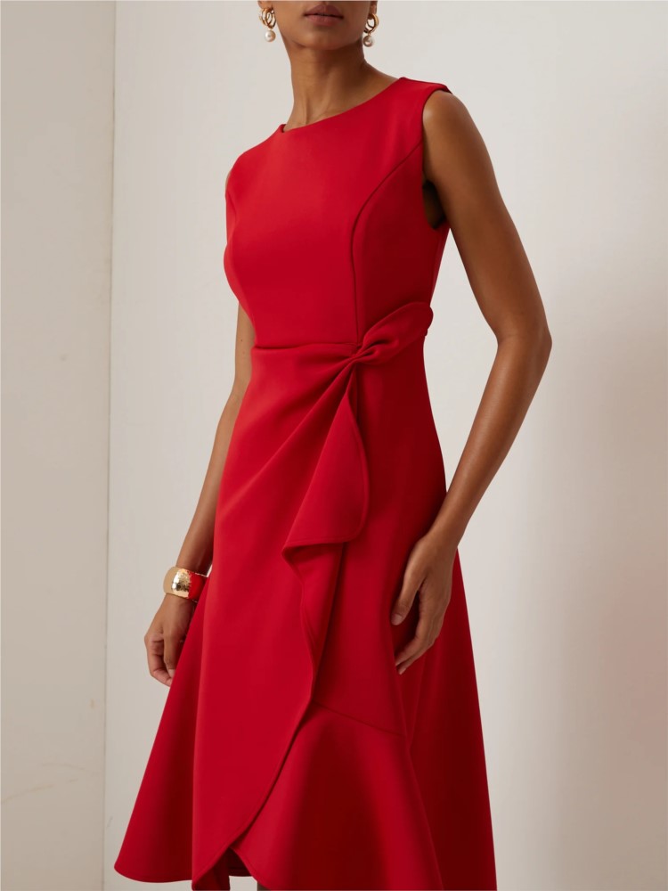 Elegant Women's Evening Dress  - Summer Clothing Drawing ulasan dan harga