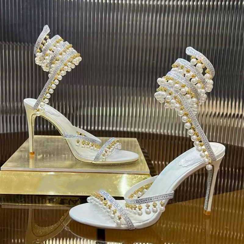 Luxury Rhinestones Pearls Tass - Summer Clothing Elegant ulasan dan harga