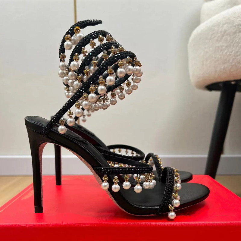 Luxury Rhinestones Pearls Tass - Summer Clothing Elegant ulasan dan harga