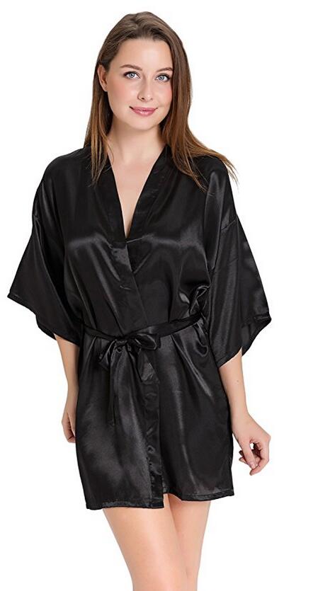 Sexy Silk Satin Night Kimono R - Summer Nights Clothing ulasan dan harga