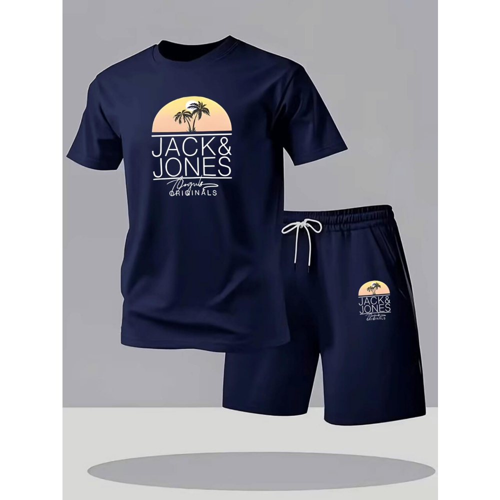 Men's Fitness T-Shirts Sets Br - Summer Clothing Haul ulasan dan harga