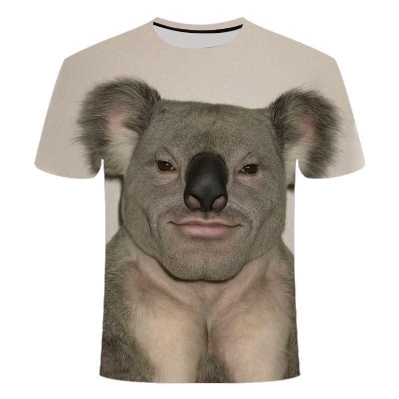 Funny Meme Monkey 3D Printed T - Summer Clothing Teens ulasan dan harga