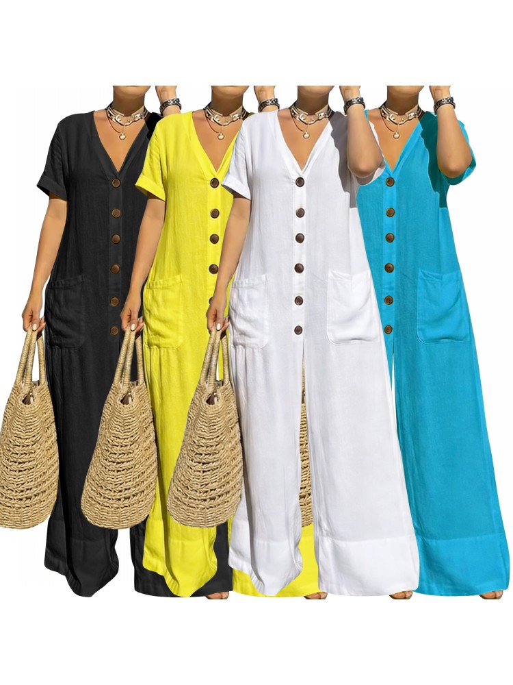 Plus Size Women Clothes Jumpsu - Summer Clothing For Plus Size Women ulasan dan harga