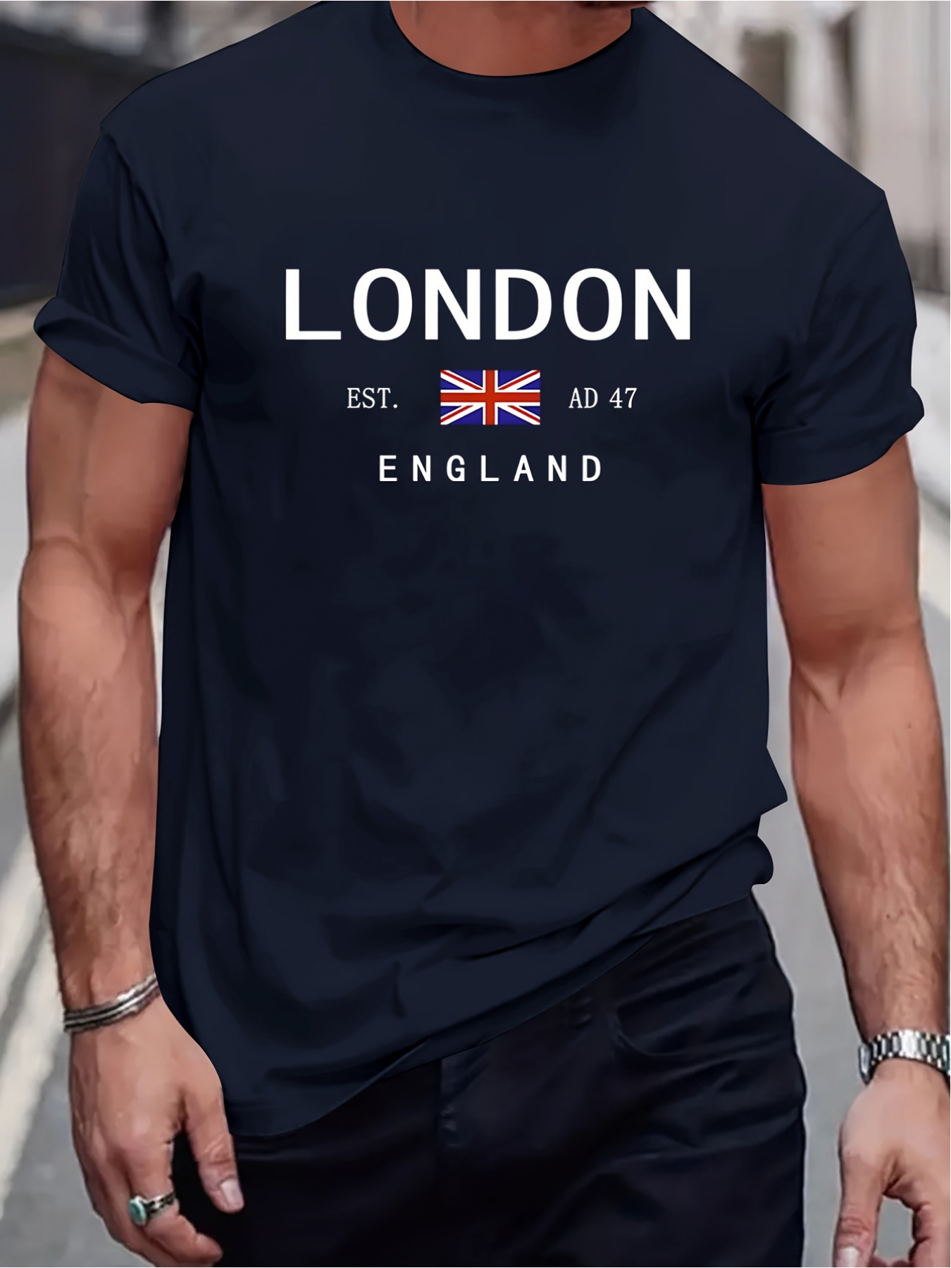 London ENGLAND Print Men Women - Summer Clothing London ulasan dan harga