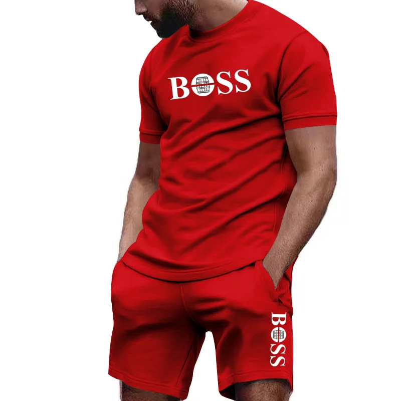 Men's two-piece sportswear sho - Summer Clothing Haul ulasan dan harga