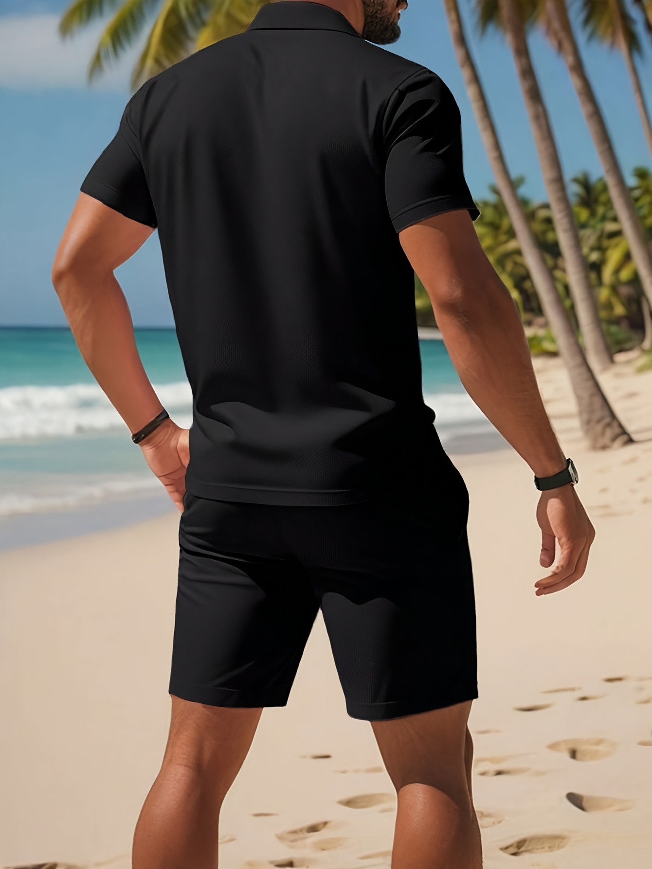 2026 Summer Men's Polo Set - 3 - Summer Clothing Shops ulasan dan harga