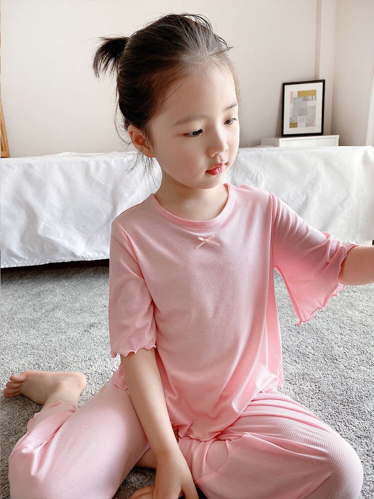 Pajamas Child House Clothing T - Summer Clothing Teens ulasan dan harga