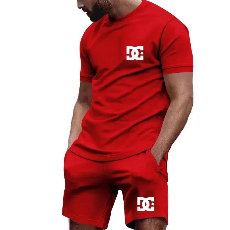 Summer new men's short-sleeved - Summer Clothing Haul ulasan dan harga
