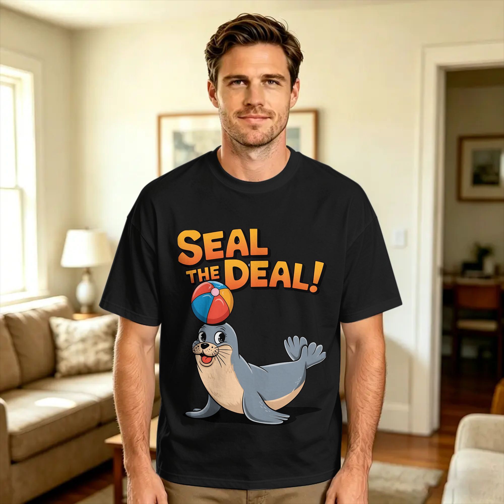 Seal The Deal T-Shirt  Hippie  - Summer Clothing Deals ulasan dan harga