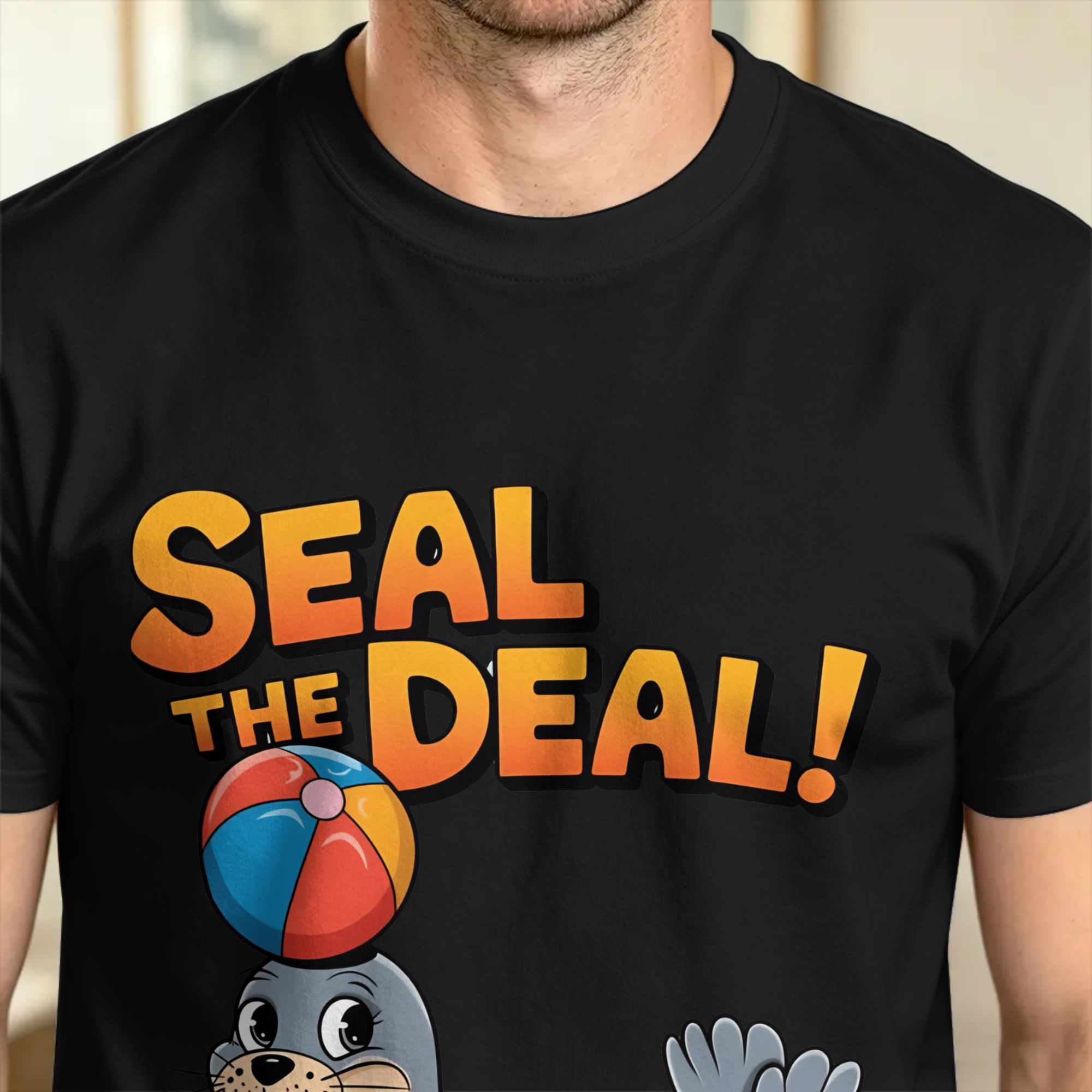 Seal The Deal T-Shirt  Hippie  - Summer Clothing Deals ulasan dan harga