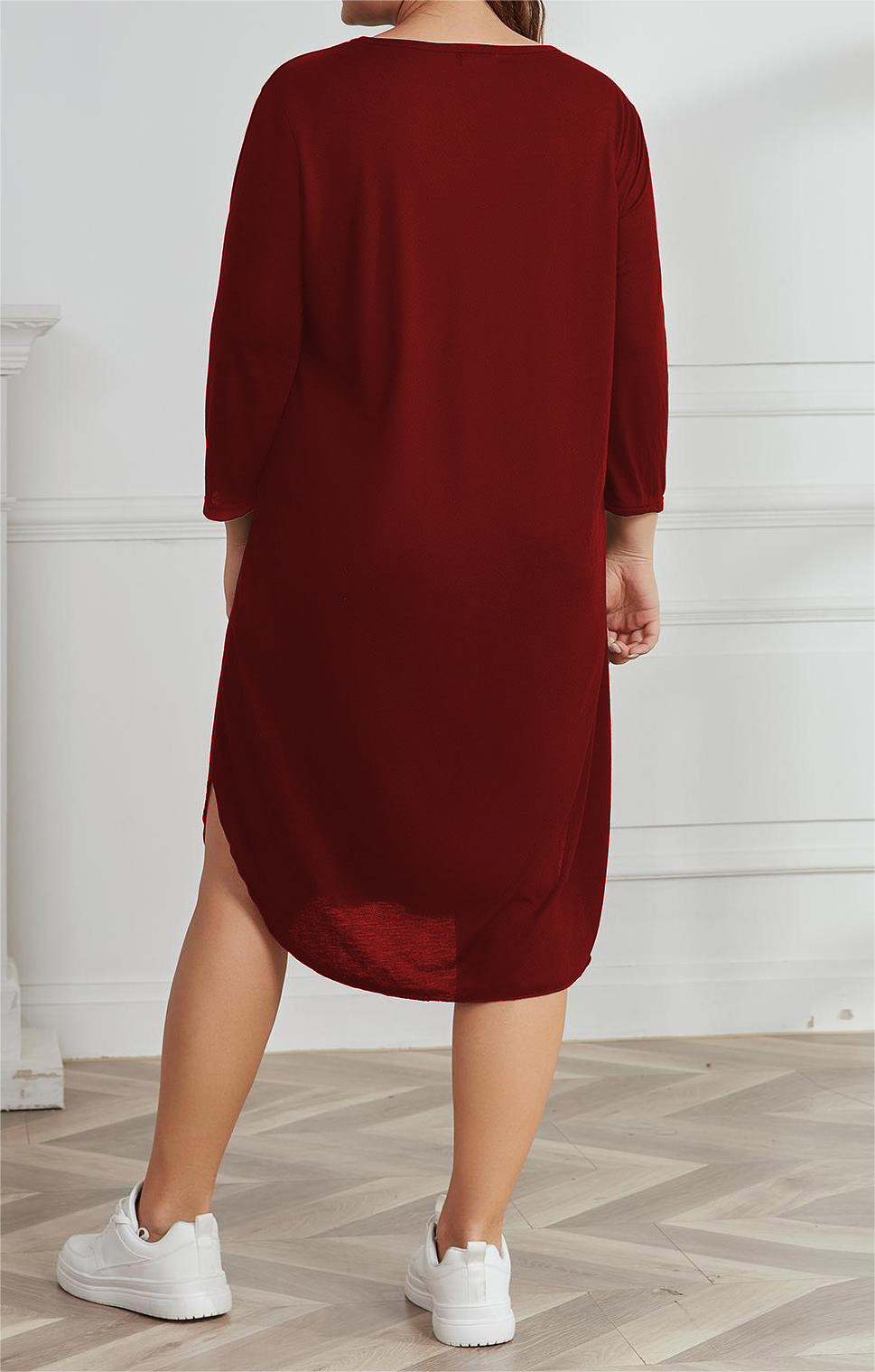 Women's Plus Size 3/4 Sleeve C - Summer Nights Clothing ulasan dan harga